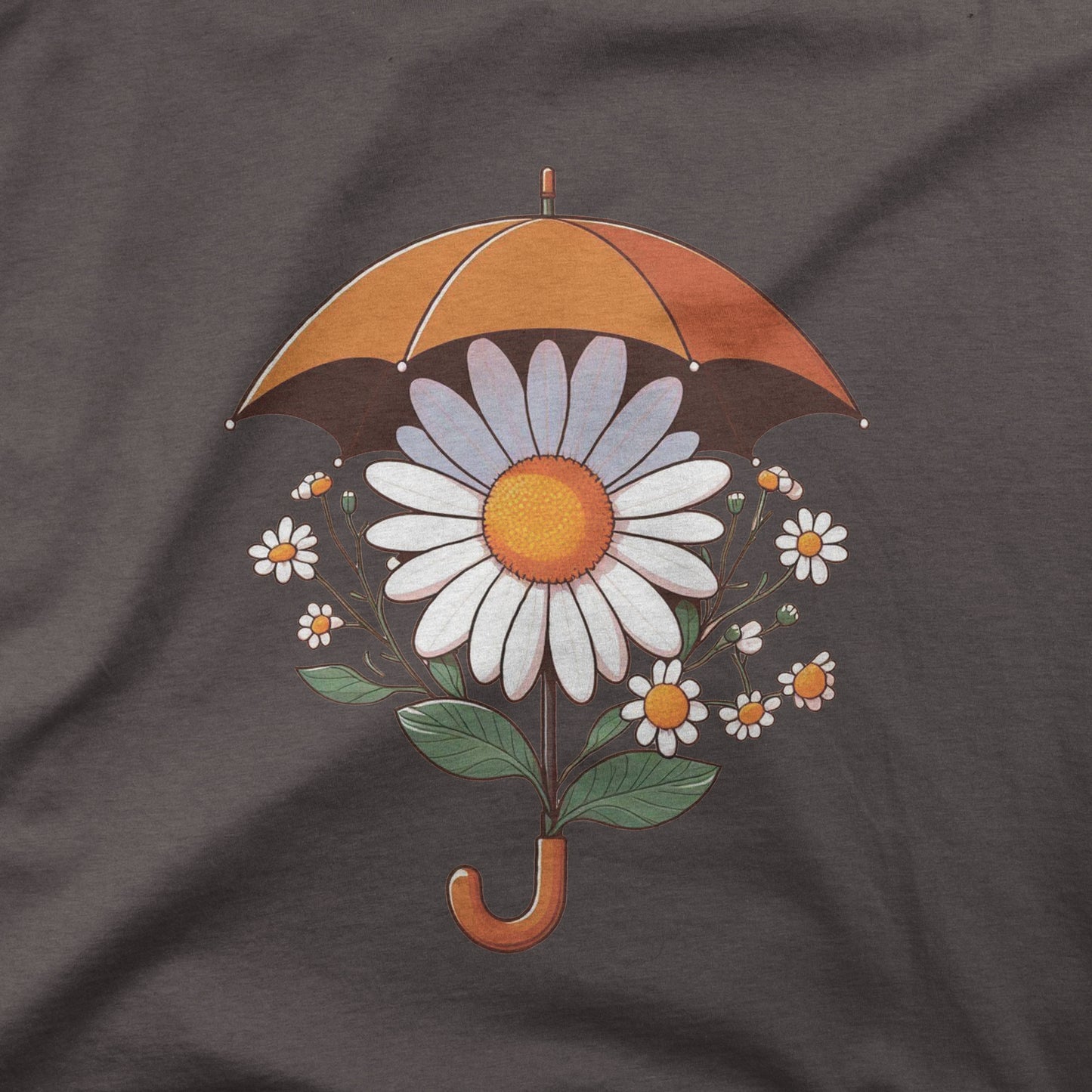 daisies-charcoal-grey-round-neck-t-shirt
