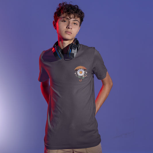 daisies-charcoal-grey-round-neck-t-shirt