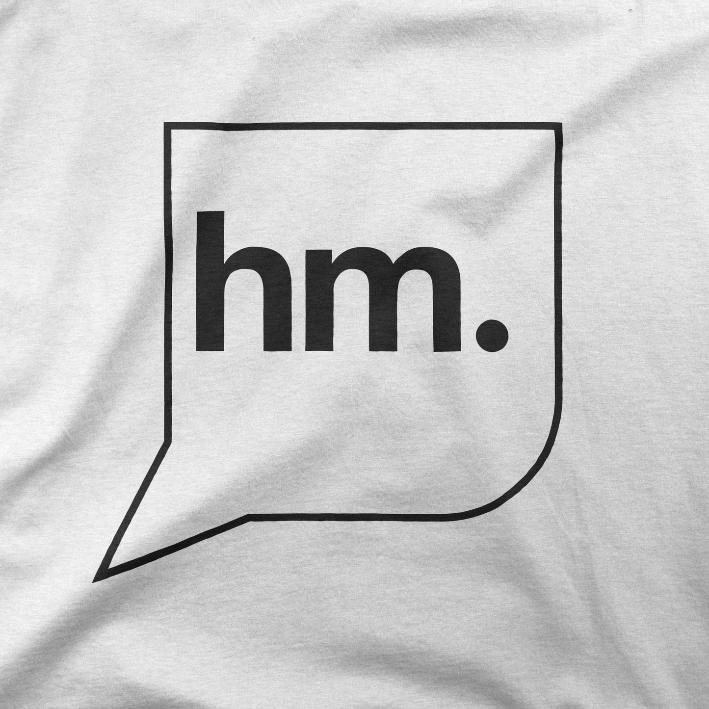 hmm-white-round-neck-t-shirt