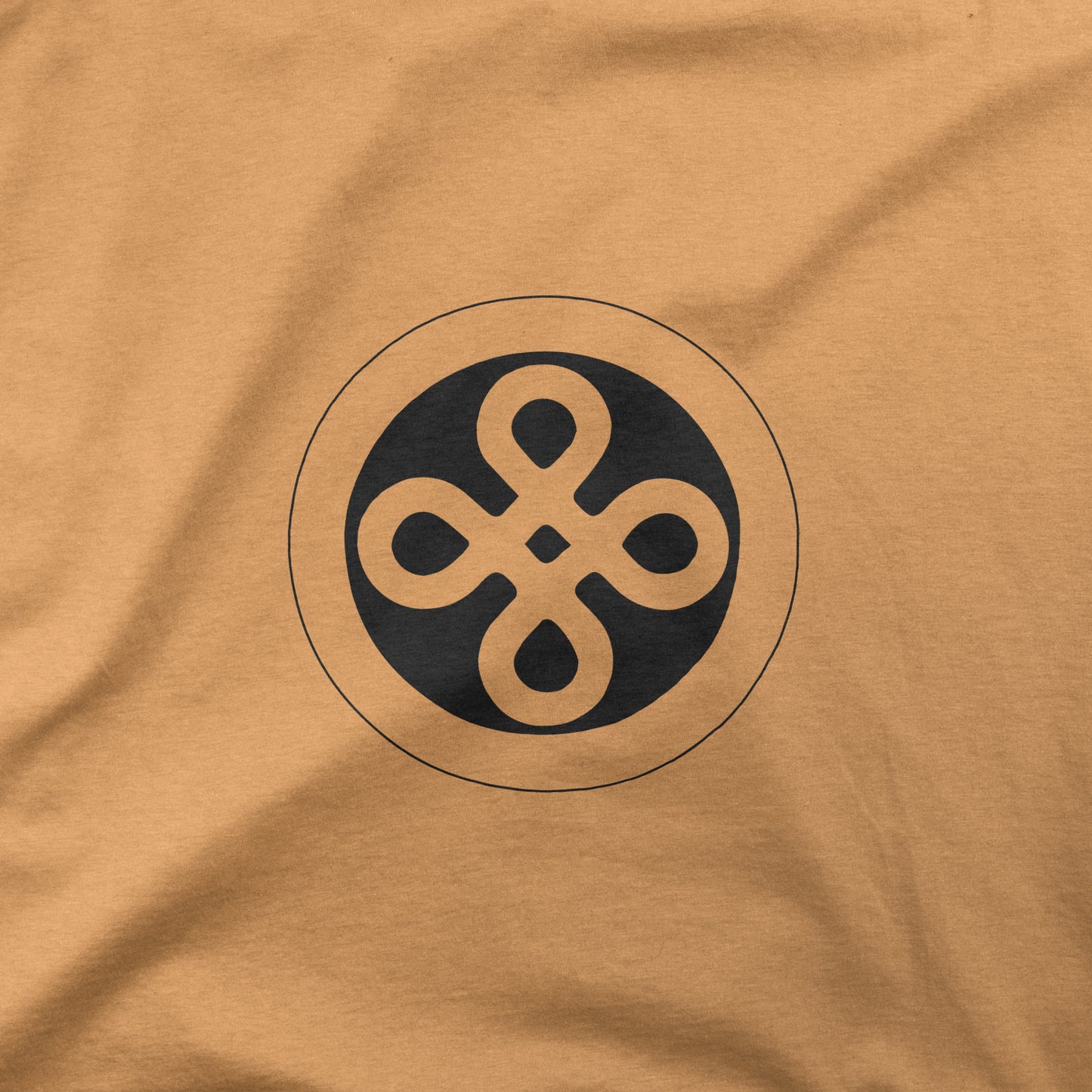 flower-202-mustard-yellow-round-neck-t-shirt