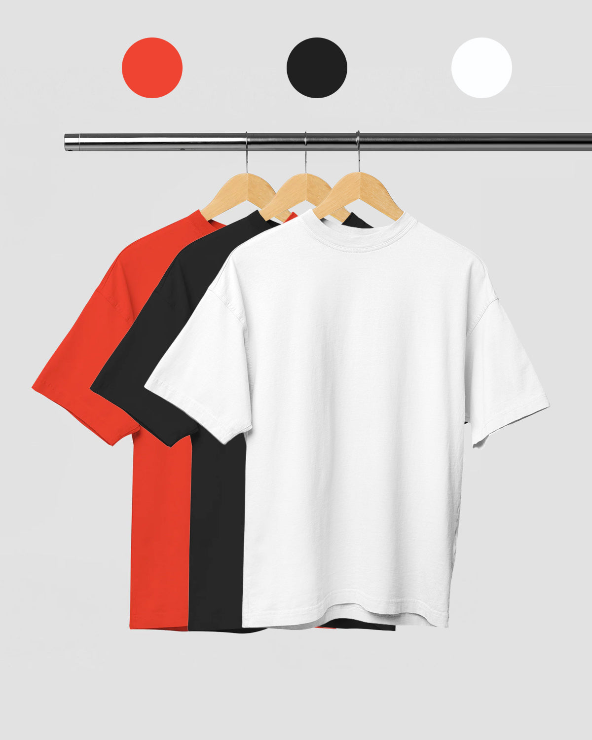 PREMIUM PACK OF 3: BRICK RED, WHITE, BLACK