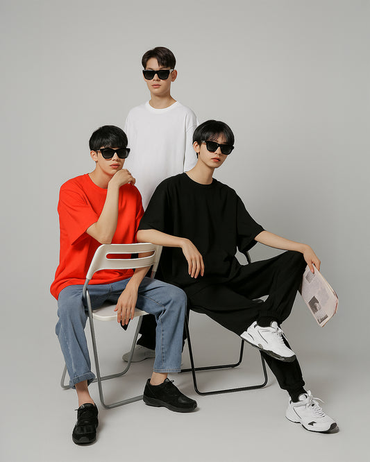 PREMIUM PACK OF 3: BRICK RED, WHITE, BLACK