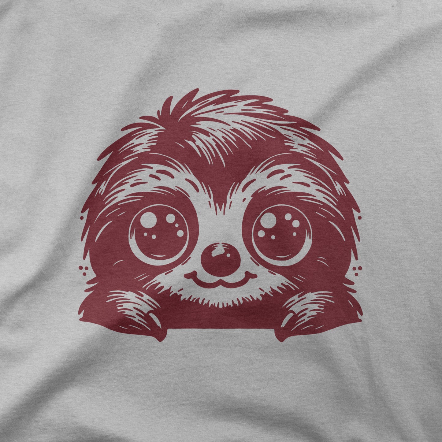 slothing-ii-melange-grey-round-neck-t-shirt