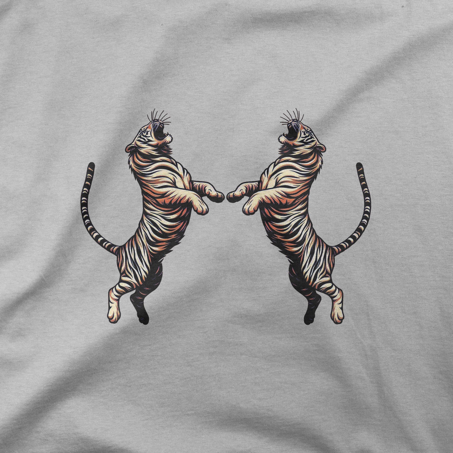 sundarbans-melange-grey-round-neck-t-shirt