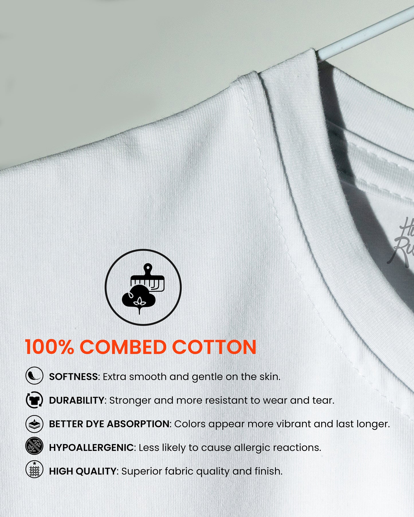 BASIC: WHITE OVERSIZED T-SHIRT FOR MEN