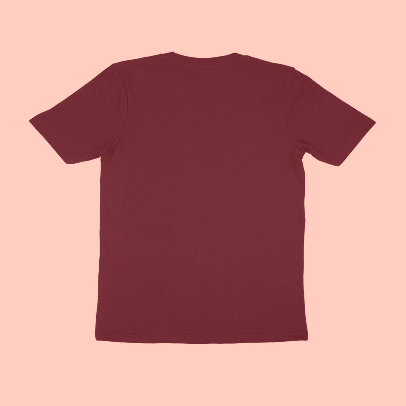 wiggle-maroon-round-neck-t-shirt