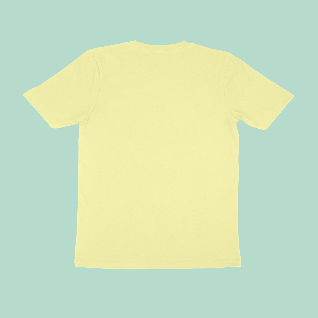 reckless-butter-yellow-round-neck-t-shirt