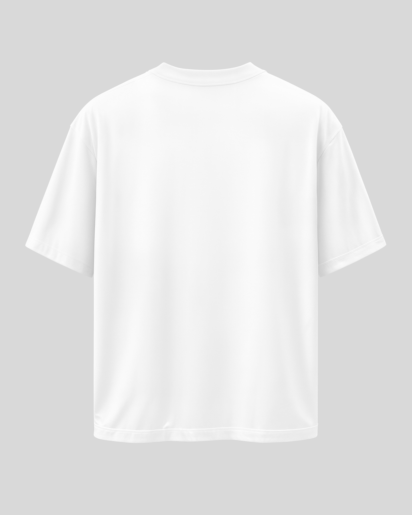 TRIPSS: White Oversized T-Shirt