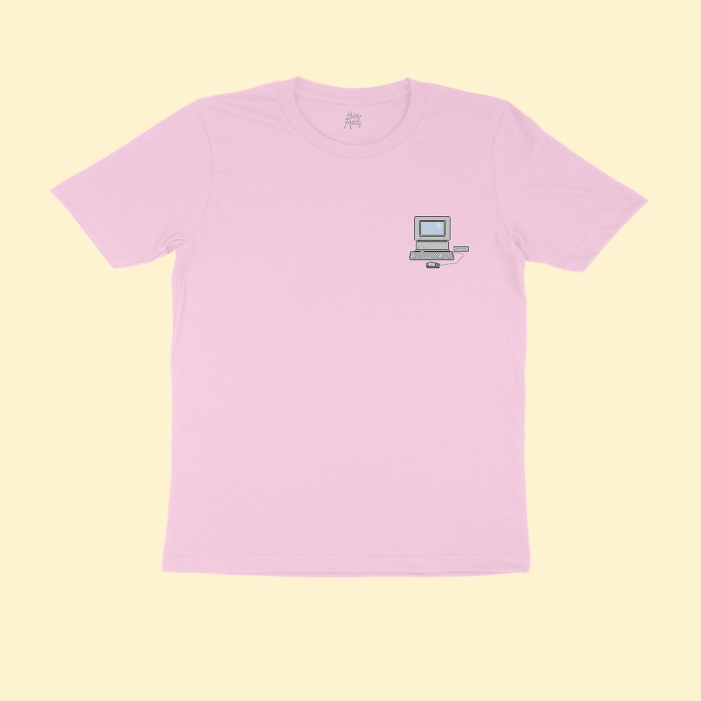 ok-computer-light-pink-round-neck-t-shirt