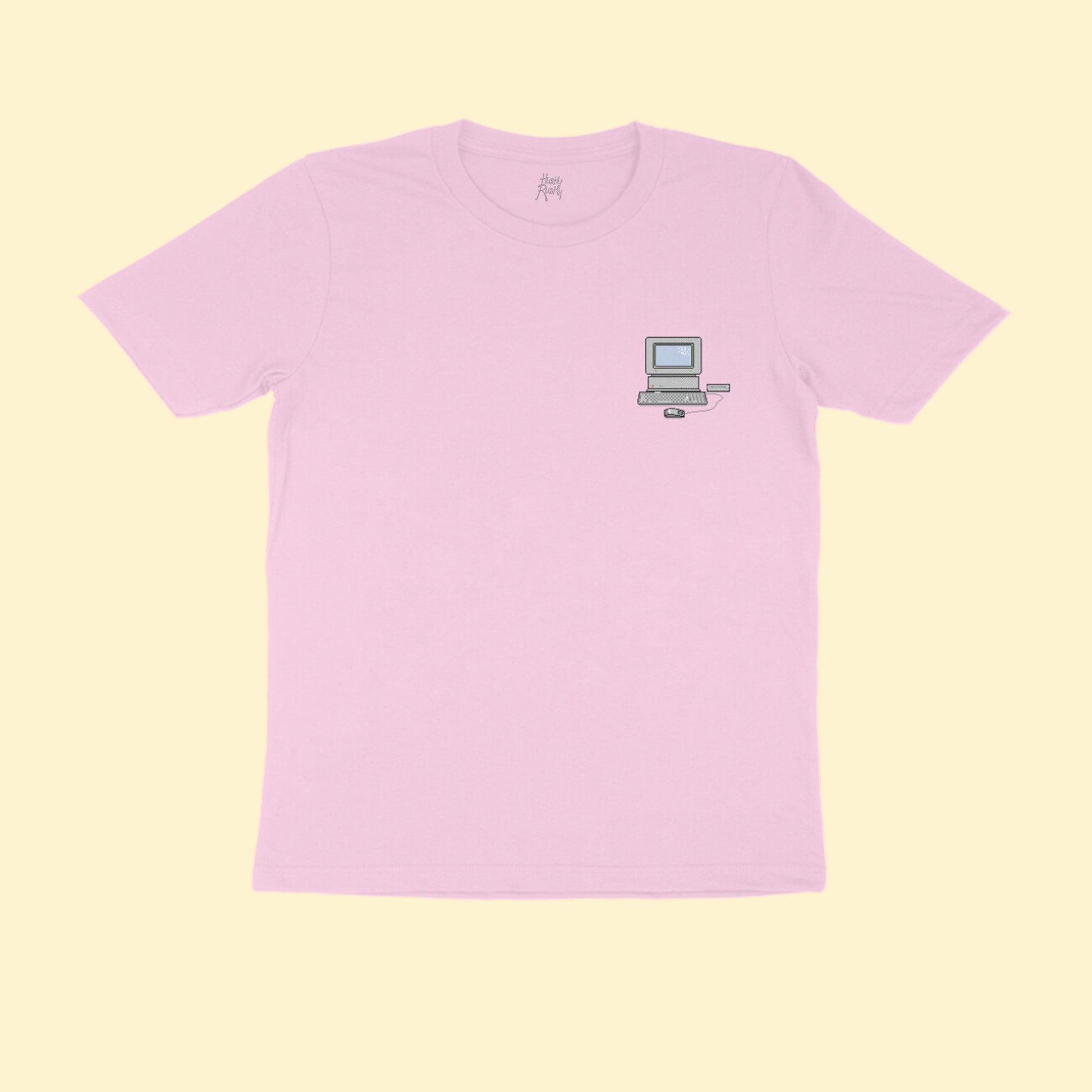 ok-computer-light-pink-round-neck-t-shirt