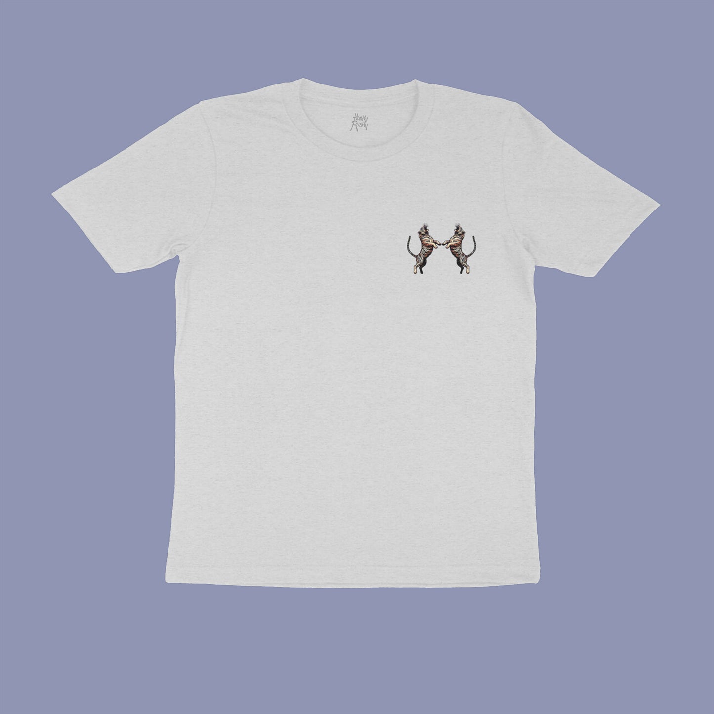 sundarbans-melange-grey-round-neck-t-shirt