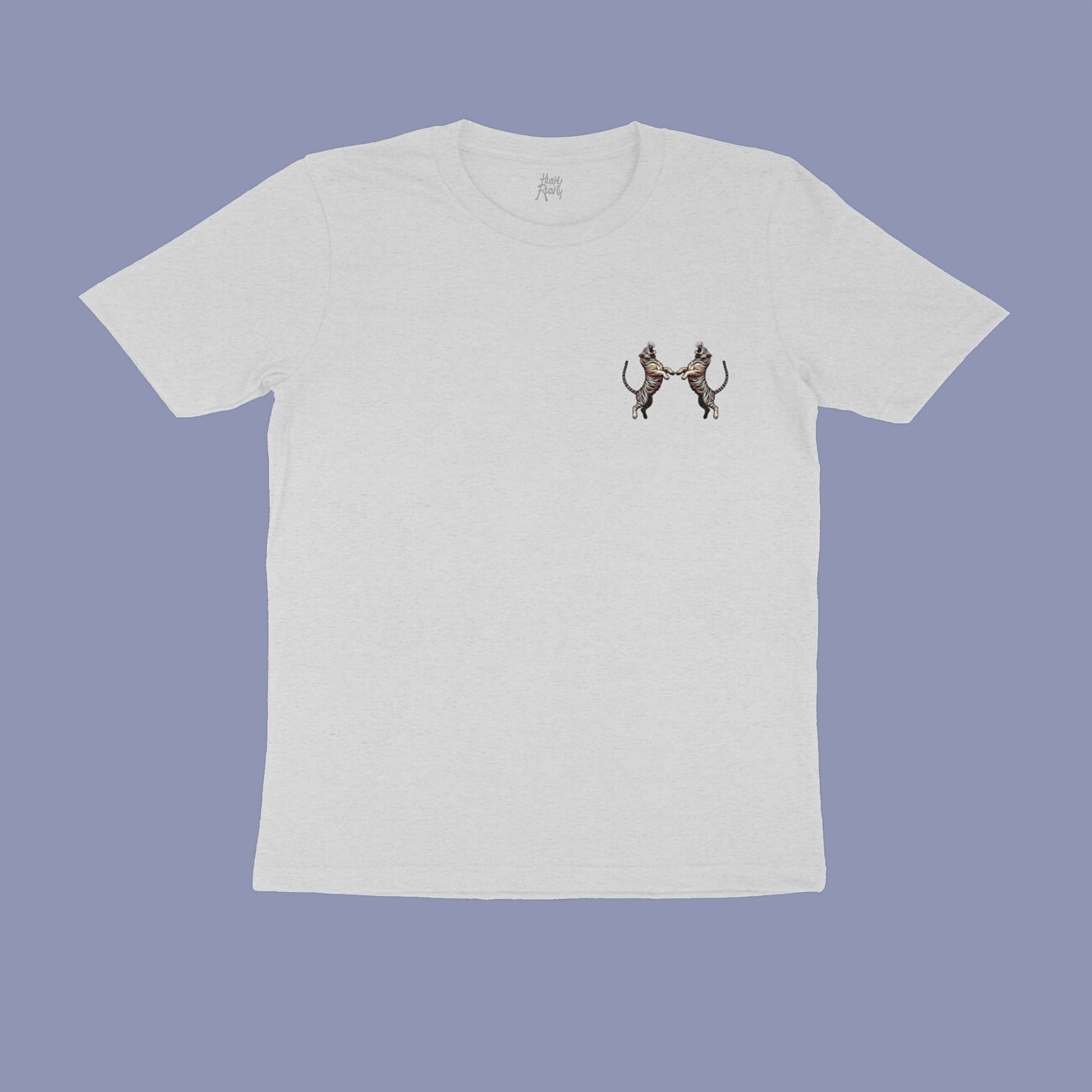 sundarbans-melange-grey-round-neck-t-shirt