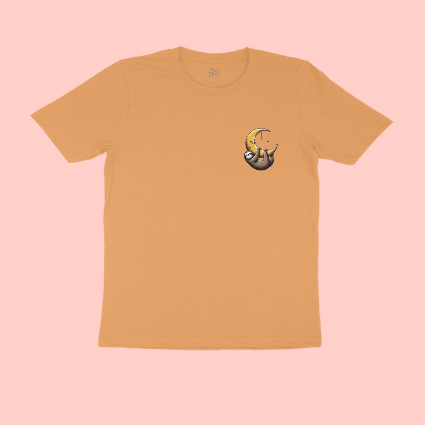 slothing-mustard-yellow-round-neck-t-shirt