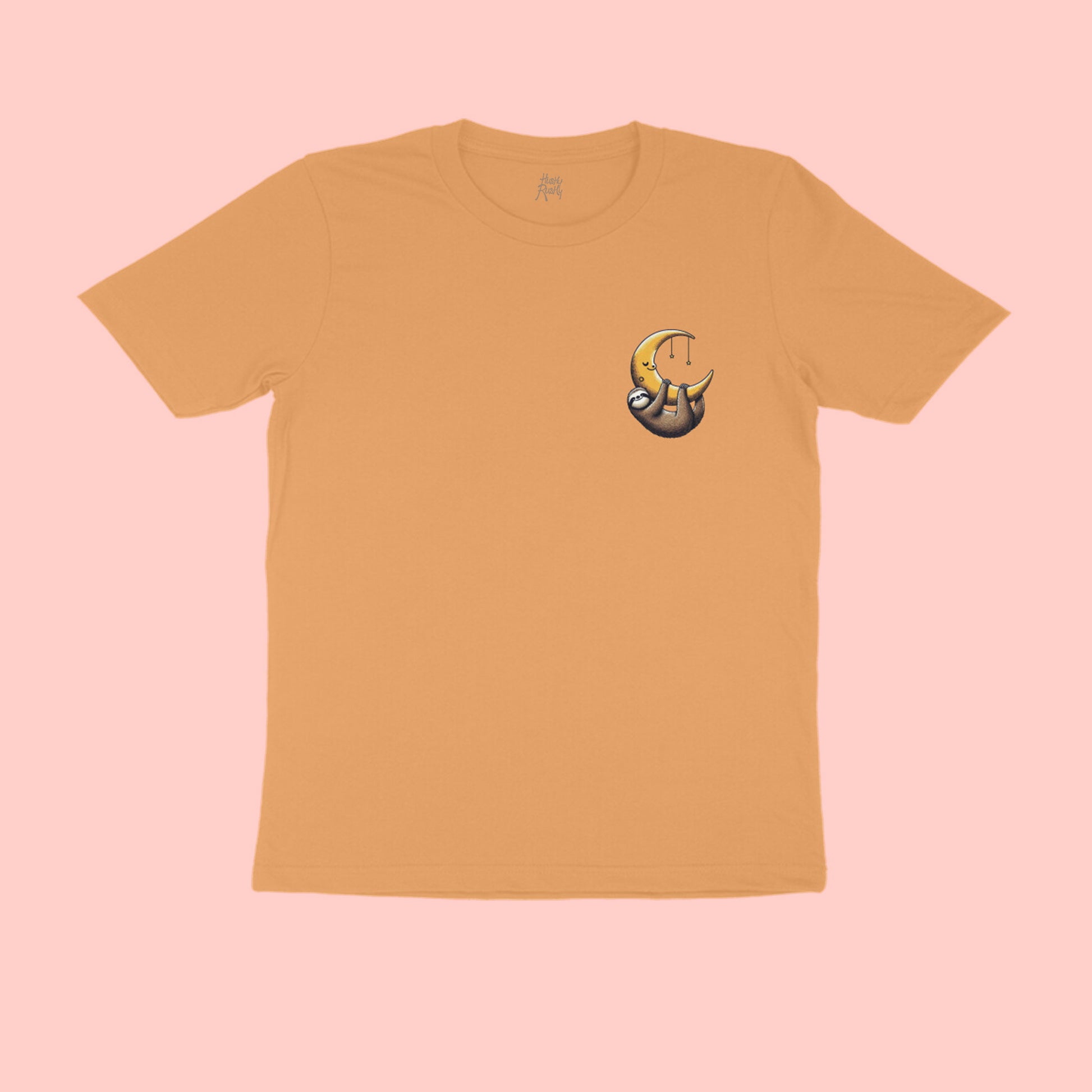 slothing-mustard-yellow-round-neck-t-shirt