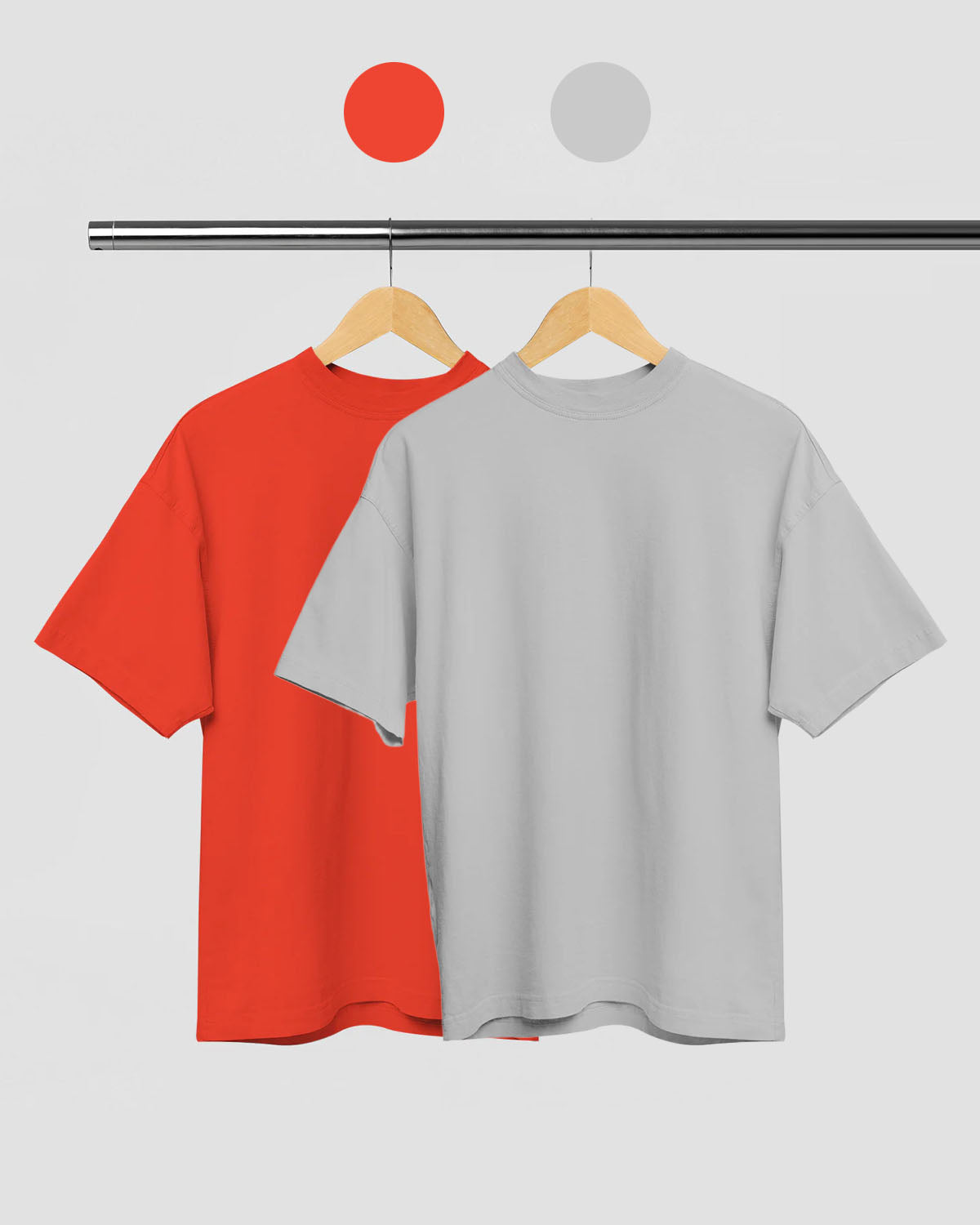 PREMIUM PACK OF 2: BRICK RED, ASH GREY