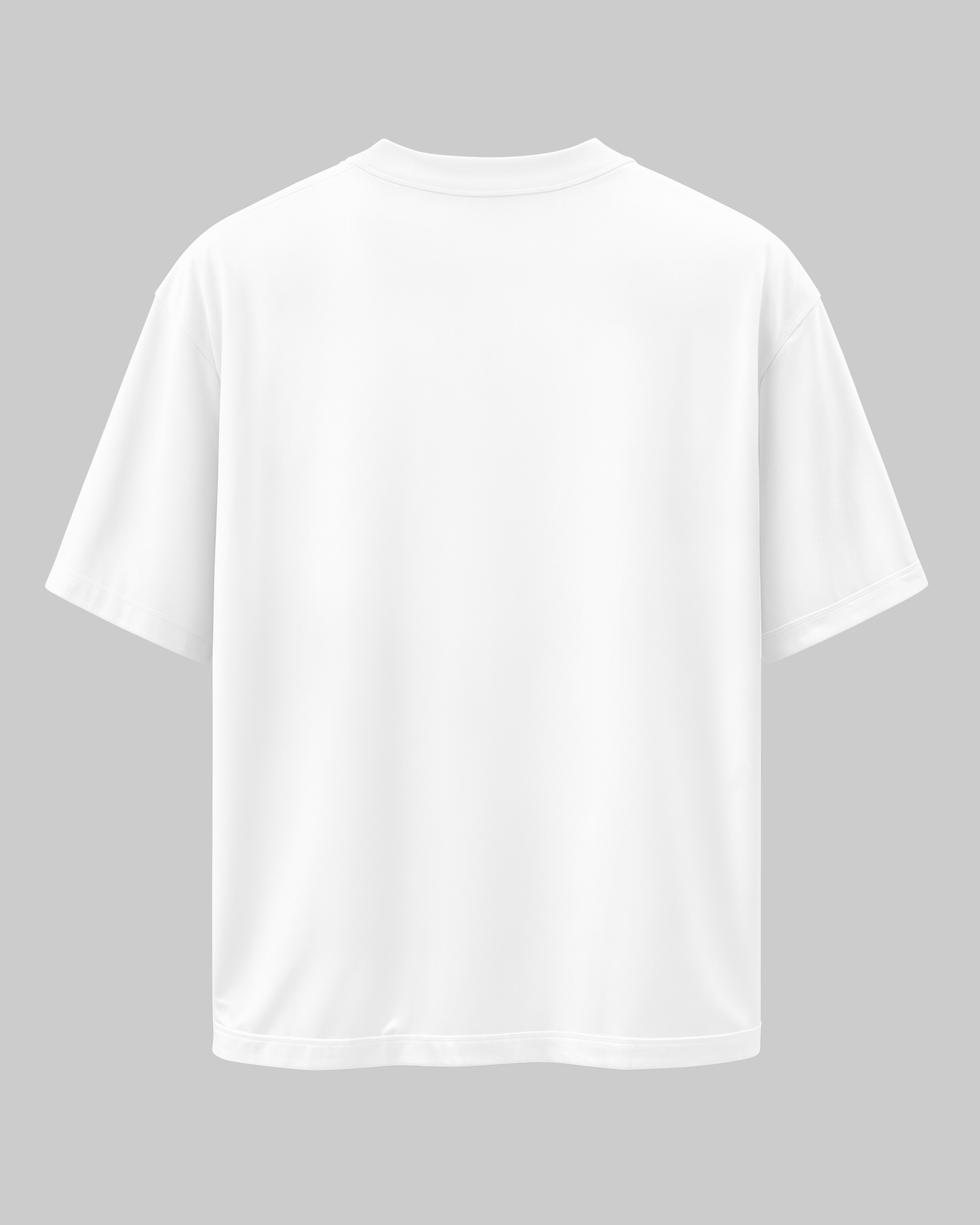 PURE ADRENALINE: White Oversized T-Shirt