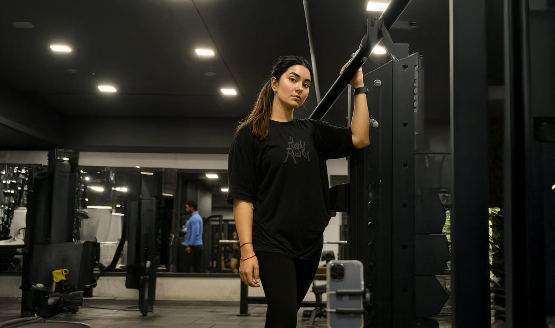 Why Hushy Rushy’s Oversized Tees Are the Ultimate Gym Essential