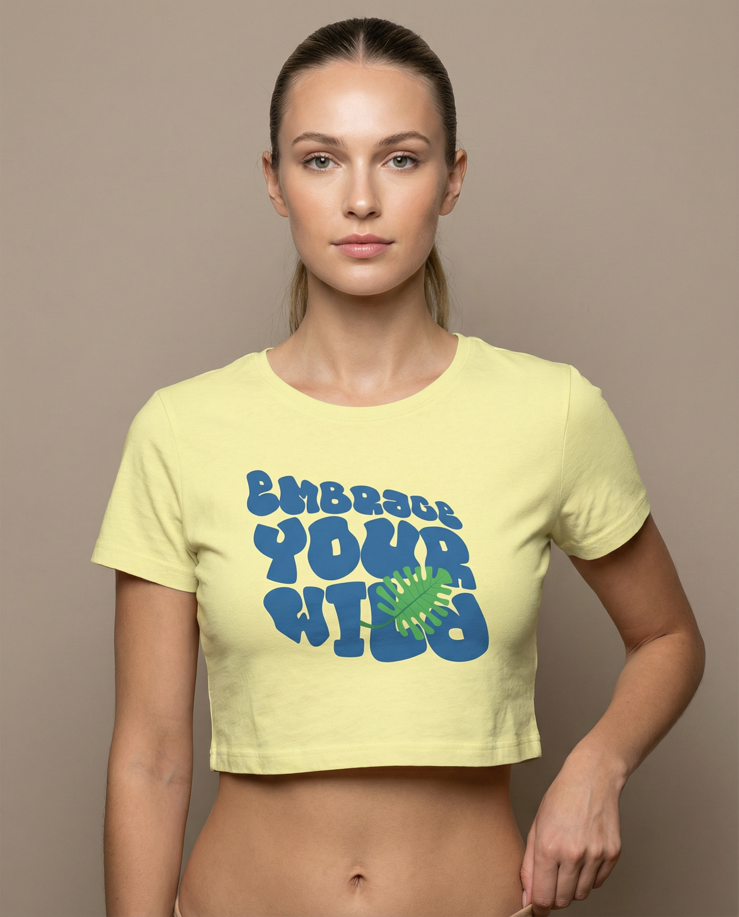 EMBRACE YOUR WILD: CROP TOP