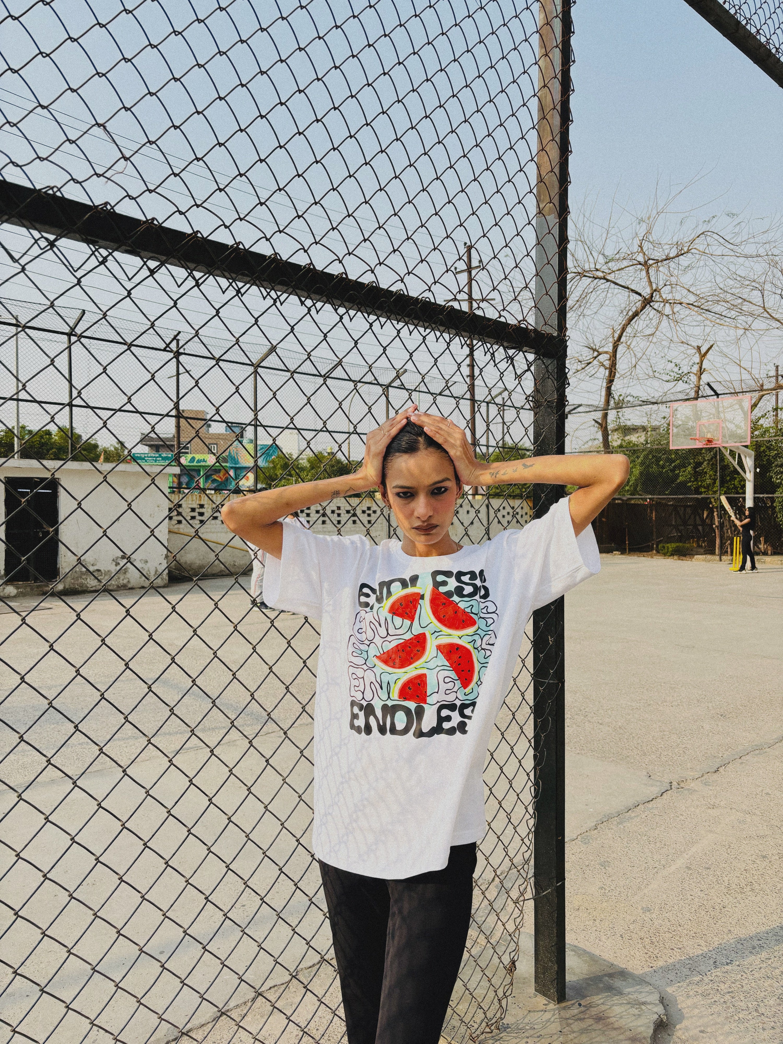 White Oversized T-Shirt Endless