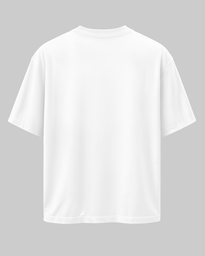 GEEK: Oversized White T-Shirt