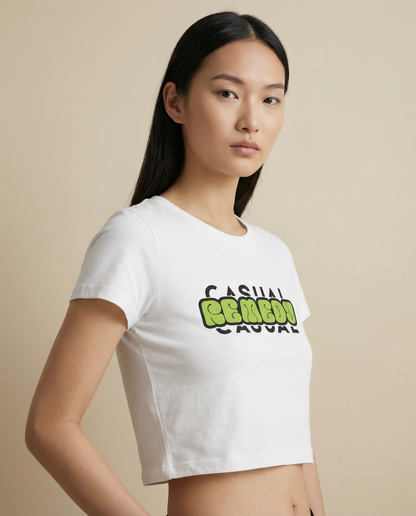 CASUAL REMEDY: CROP TOP