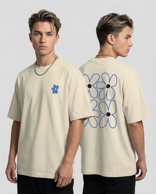 SPRING: Off White Oversized T-Shirt