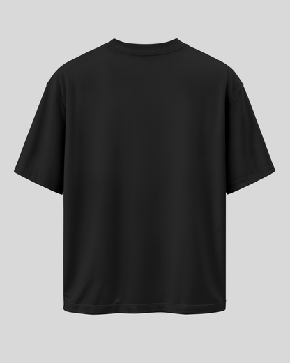 OVERDRIVE: Black Oversized T-Shirt