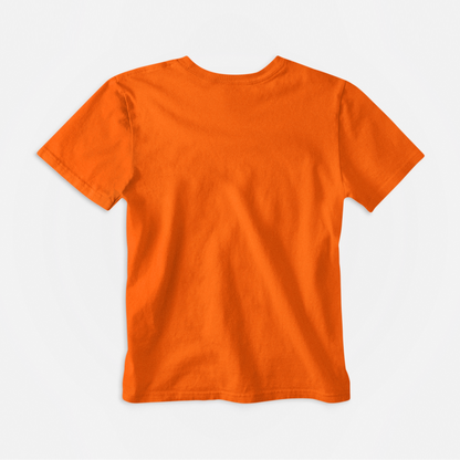 sobriety-orange-round-neck-t-shirt