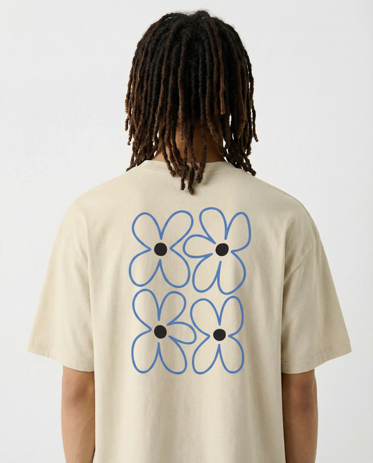 SPRING: Off White Oversized T-Shirt