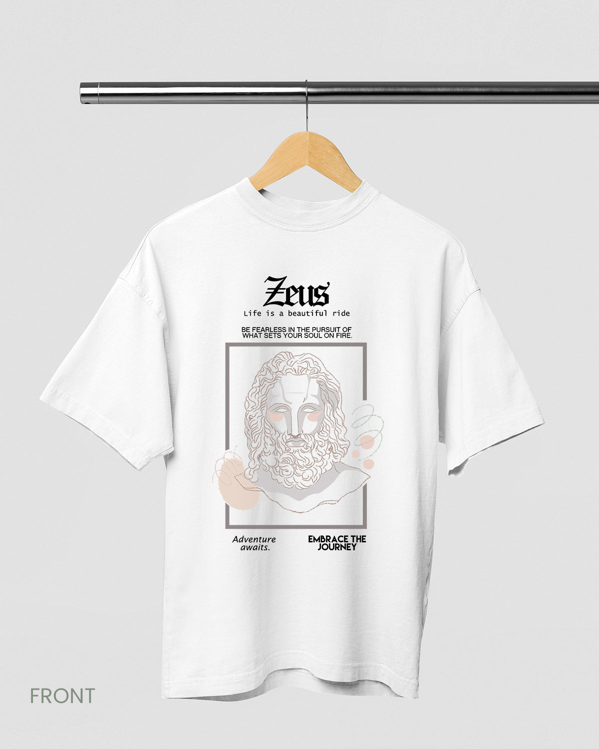 zeus-white-oversized-tshirt