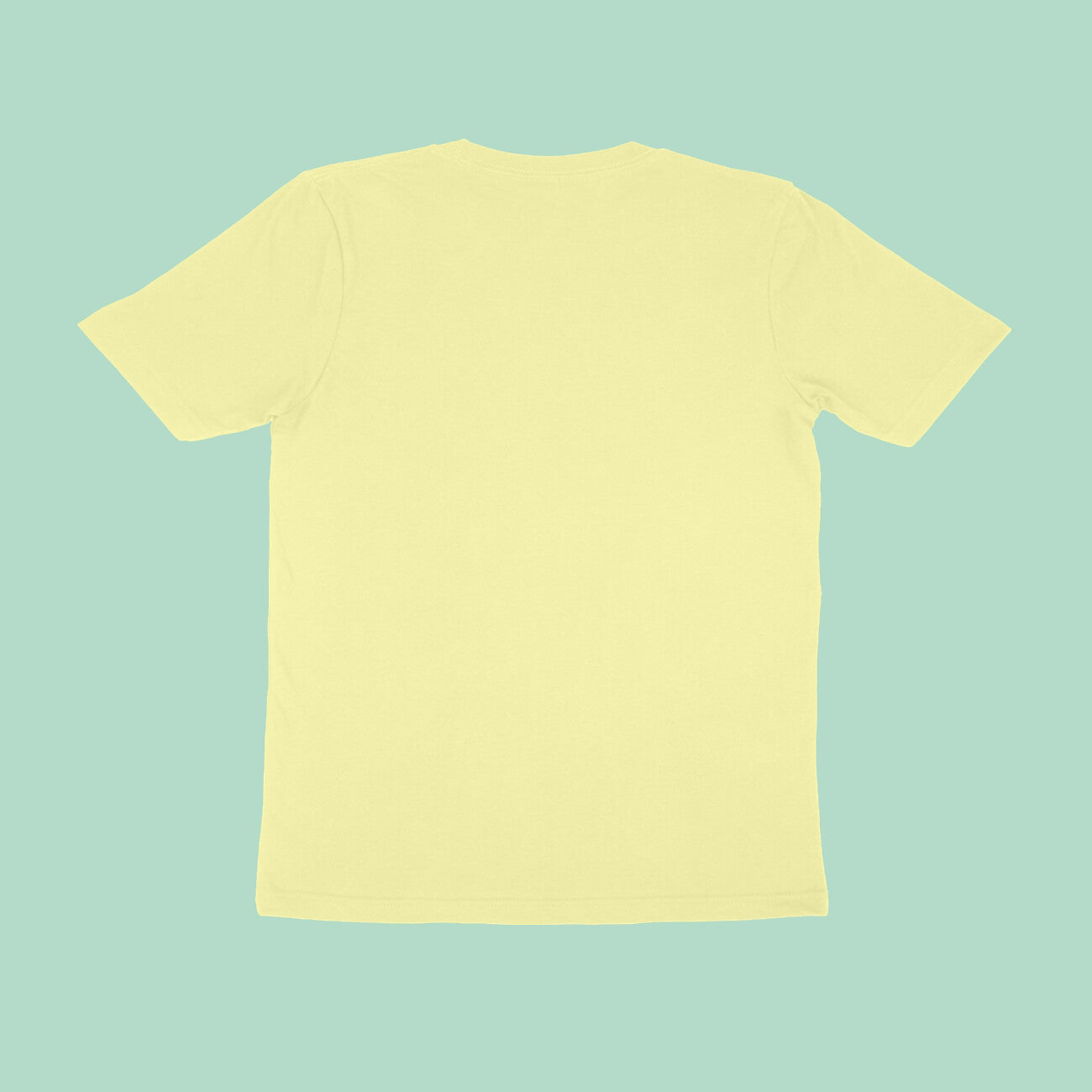 rocktus-butter-yellow-round-neck-t-shirt