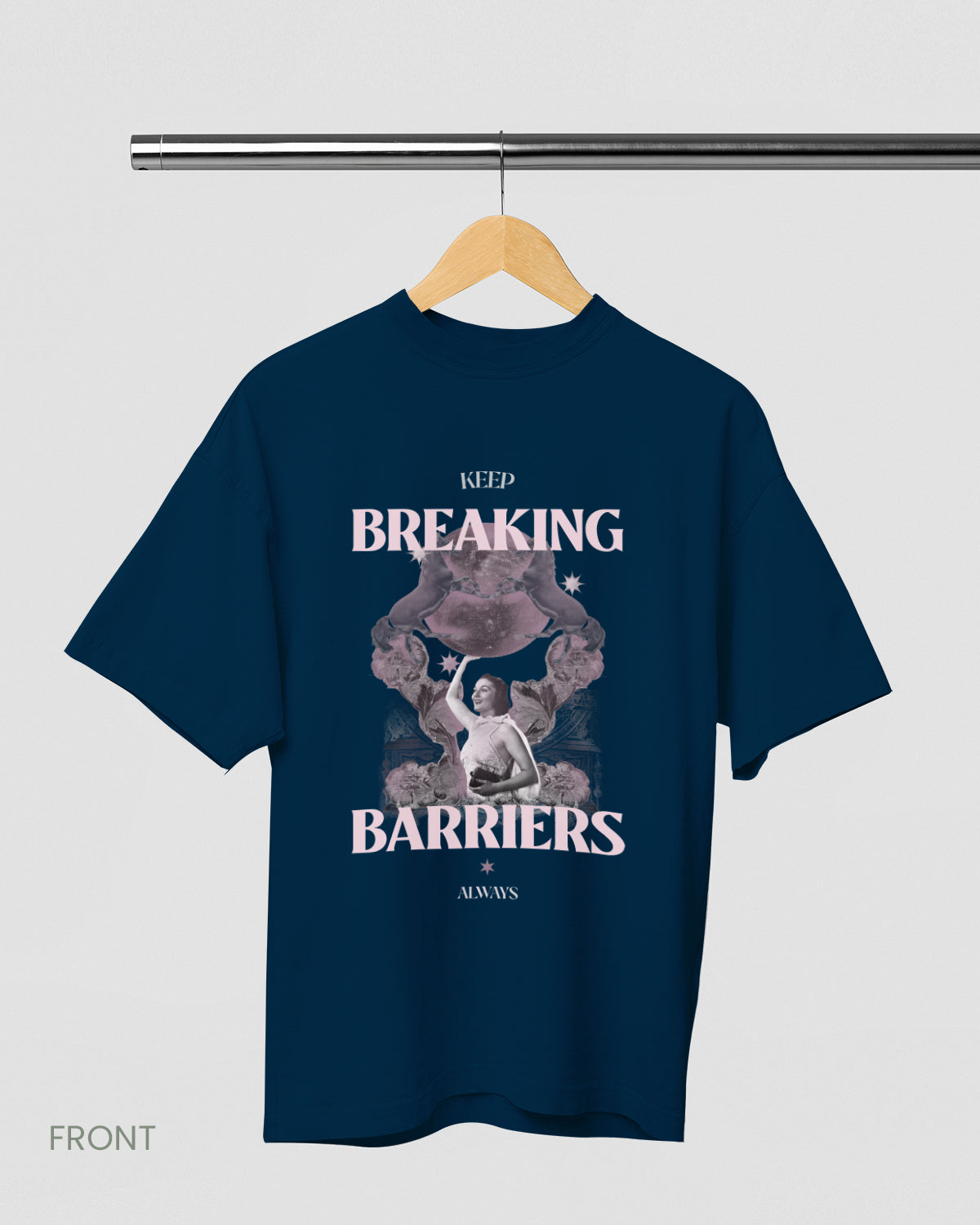 breaking-barriers-navy-blue-oversized-t-shirt-for-women