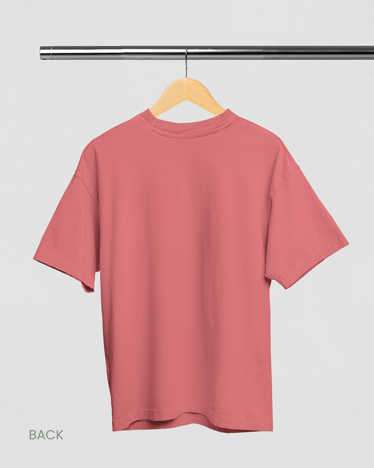 GAME OVER: Dusty Rose Oversized T-shirt for Men