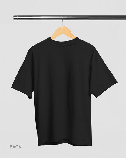 ETERNITY: Black Men's Oversized T-Shirt