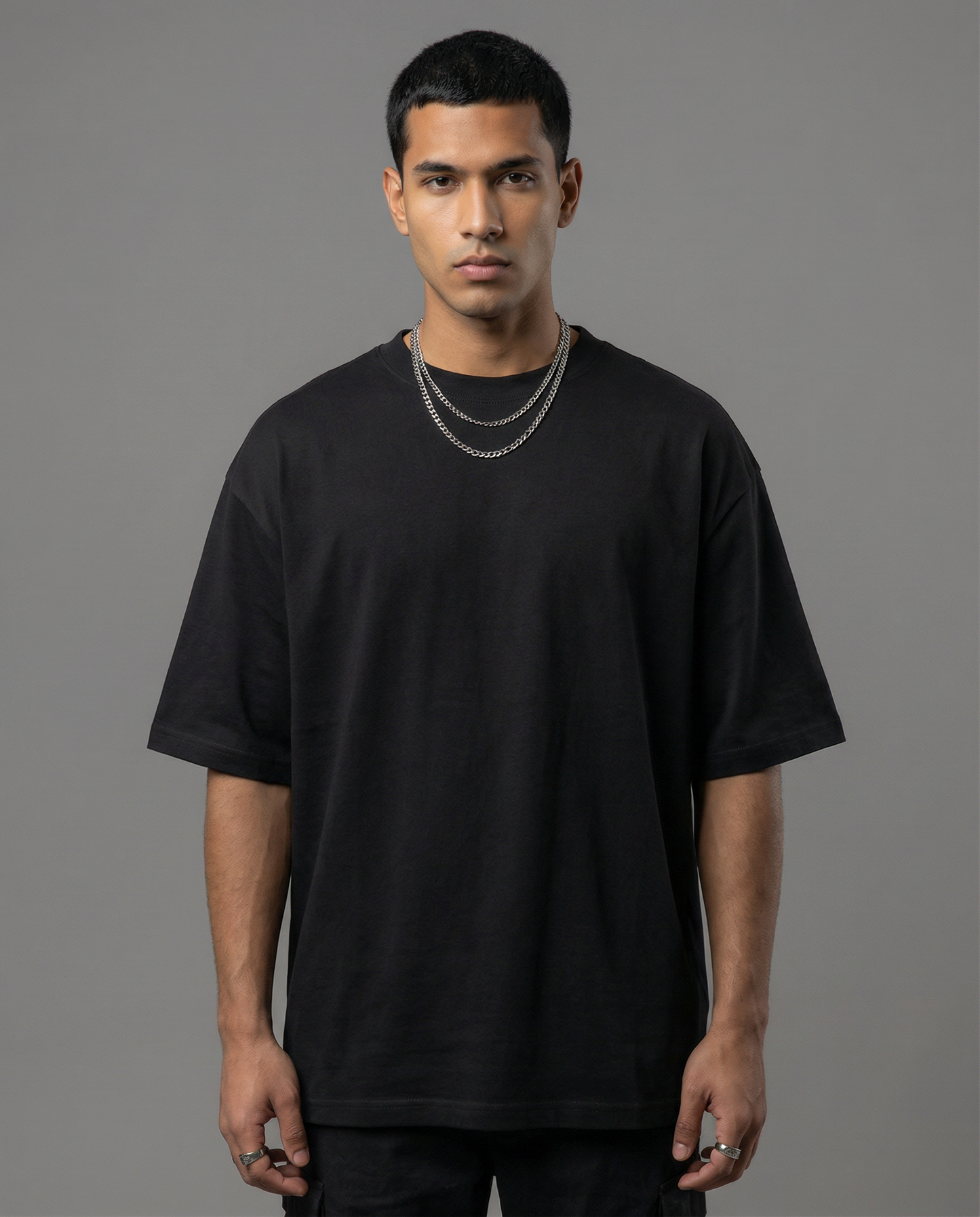 INSIDIOUS: Black Oversized T-Shirt