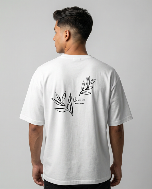 QUI VERRA VERRA: White Oversized T-Shirt