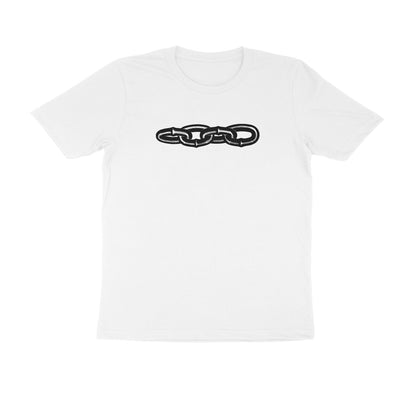 chained-white-round-neck-t-shirt