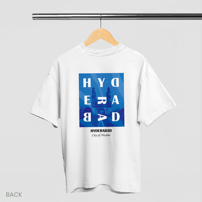 hyderabad-white-oversized-t-shirt