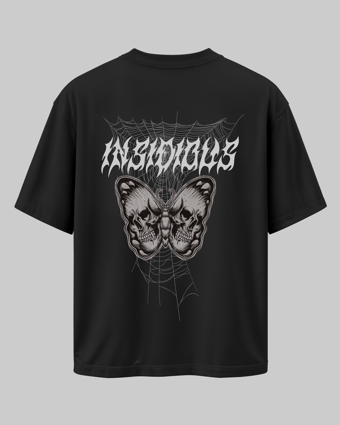 INSIDIOUS: Black Oversized T-Shirt