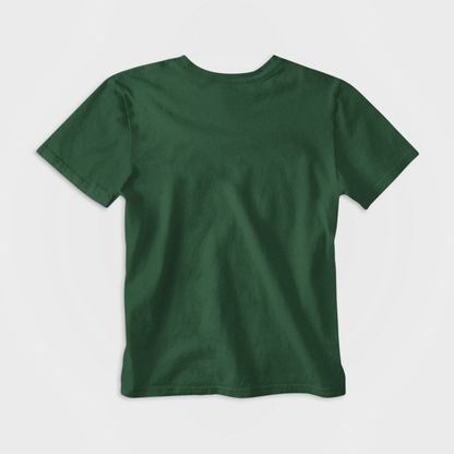 bloom-olive-green-round-neck-t-shirt