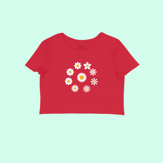 daisy-red-crop-top