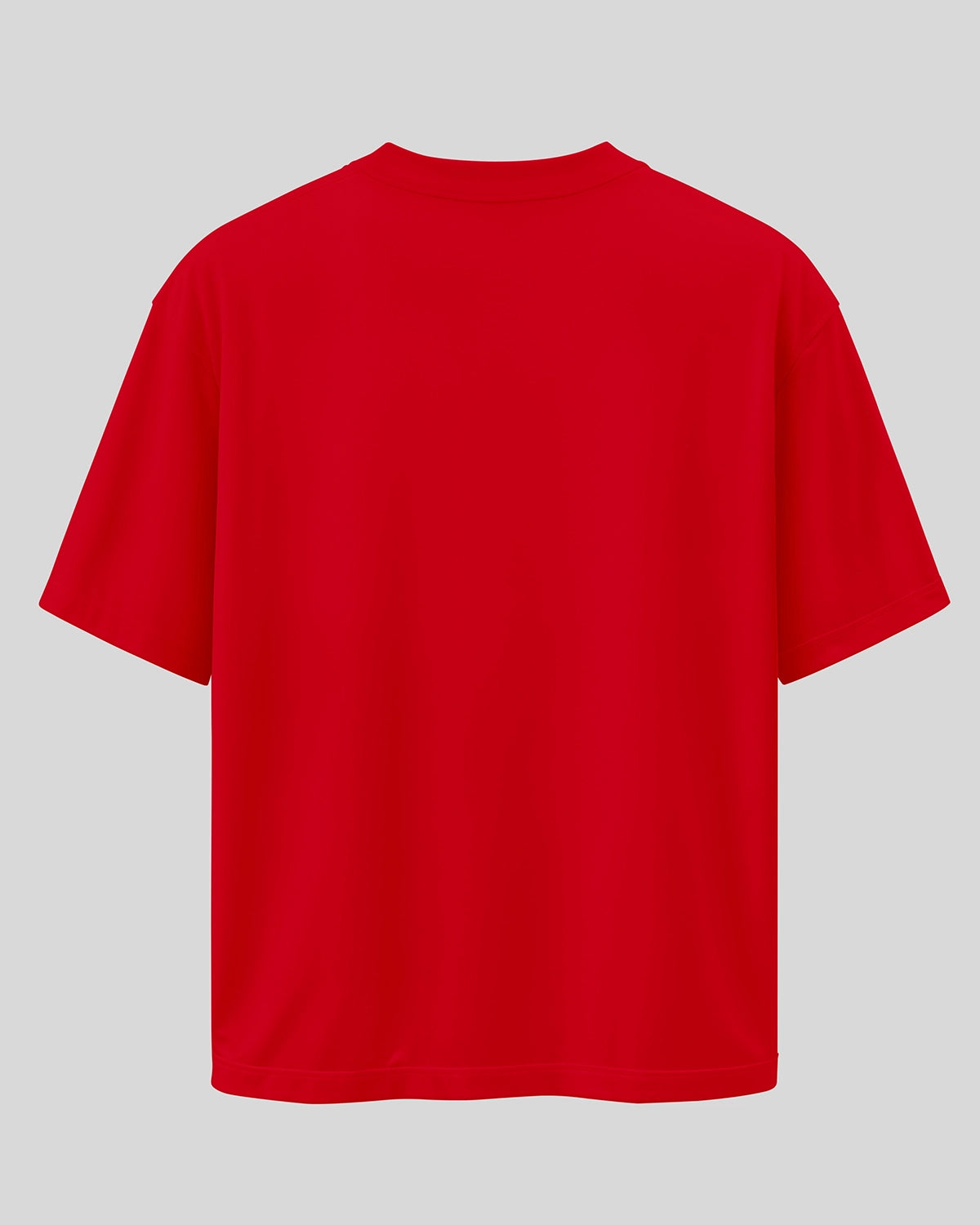 RISE- Red Oversized T-Shirt for Men