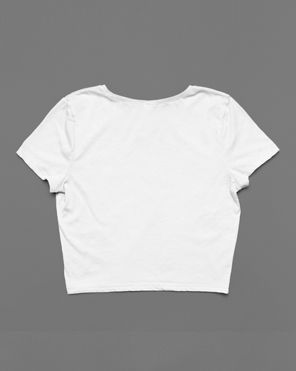 EW, PEOPLE: White Crop Top