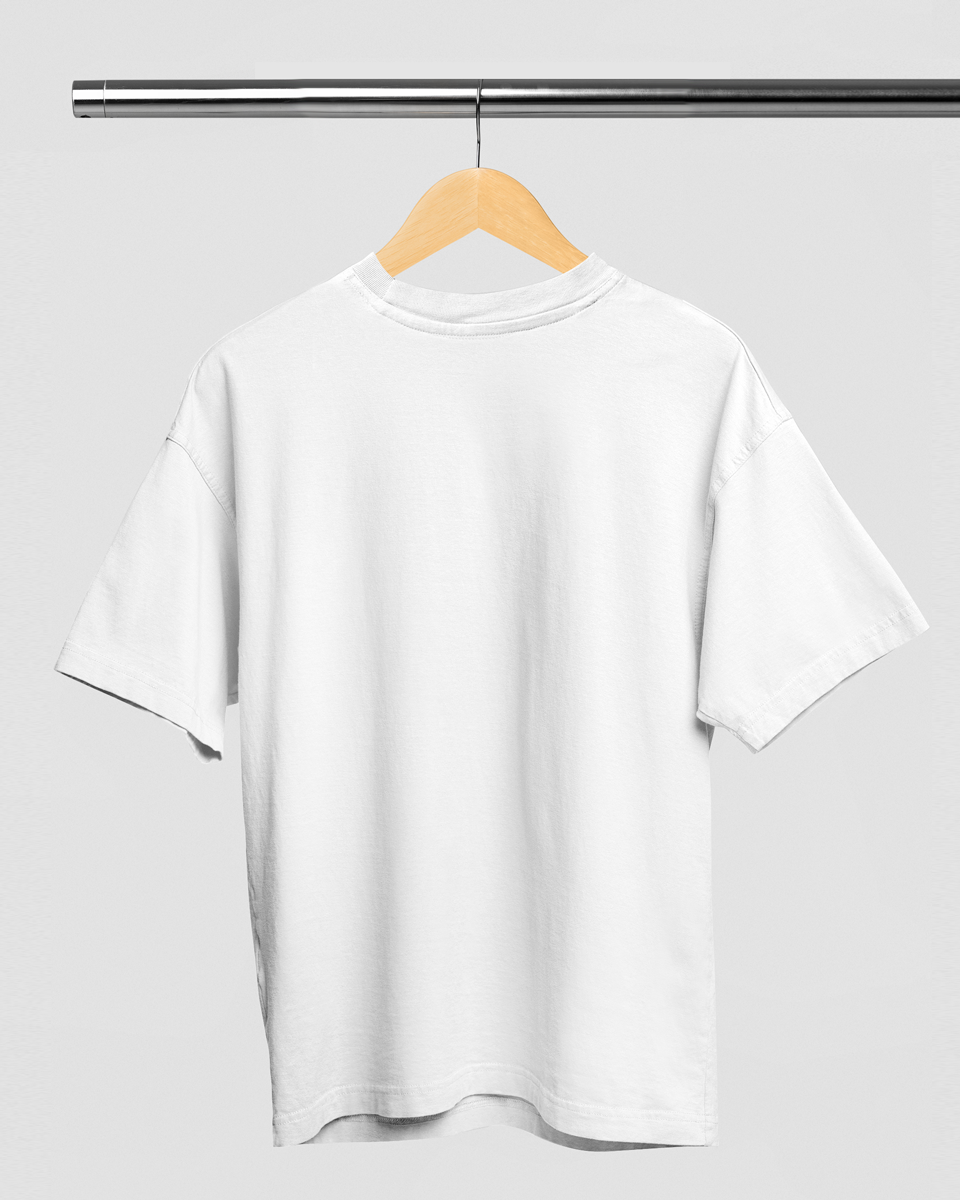 Shirt Mockup Stylish Plain White T Shirts White Oversize Mock Neck
